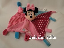 SIMBA TOYS  WALT DISNEY BABY MINNIE MAUS MOUSE Schmusetuch pink rosa Sterne NEU