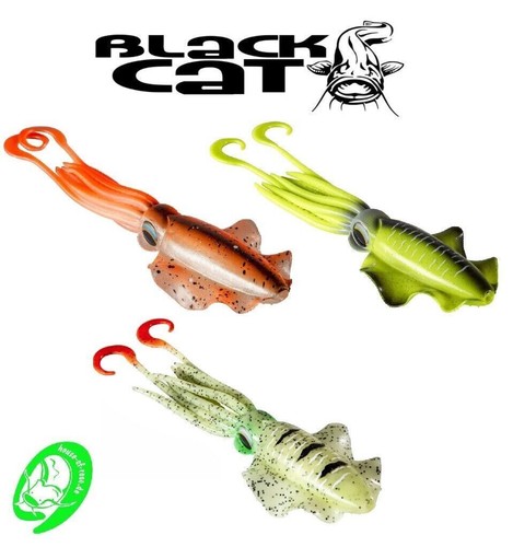 Black cat calamar float - cat,