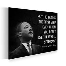 Leinwandbild Wandbild Zitat