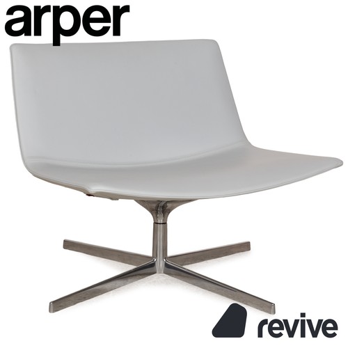 Arper catifa leder sessel - 80,