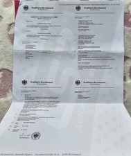 originales Gutachten Spoiler Lippe Front Schwert Toyota Corolla (E210) CSL648-S