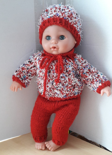 Puppenkleidung 3 teiliges - -,