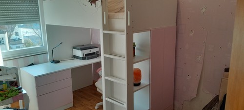 Schönes mädchenhochbett von - schönes,