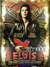 Elvis - Austin Butler- Olivia DeJonge - Tom Hanks  - Filmposter 120x80cm gerollt
