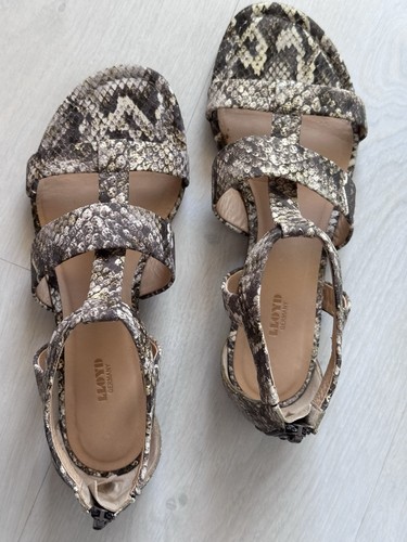 Damen riemchen sandalen - riemchen, taupe