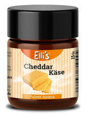 Pulver Lebensmittelaroma - Geschmack Cheddar Käse  - 10 Gramm Schraubglas