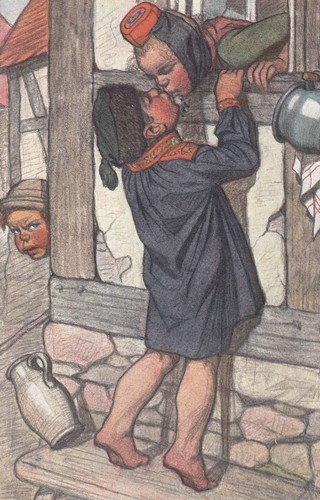 Künstler postkarte hessen - postkarte,
