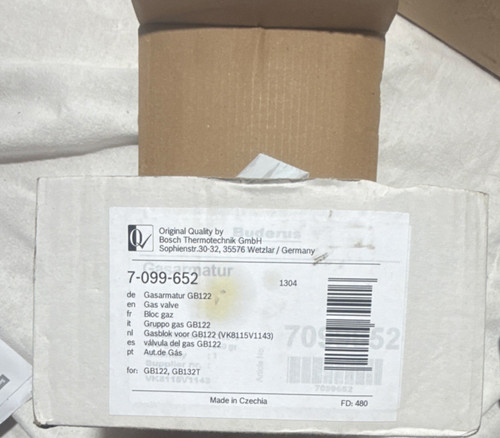 Buderus gasarmatur gb122 - buderus,