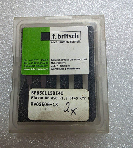 Britsch wendeschneidplatten - britsch,