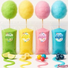 Zuckerwatte Zucker Set 1 Kg