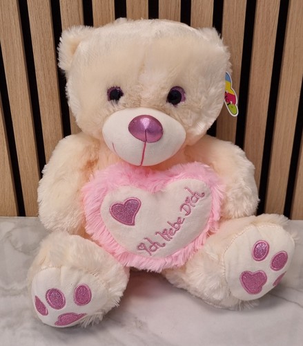 Teddybär plüschbär weiß - teddybär,
