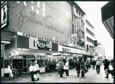 Pressefoto 23x17  Dortmund Film Casino Pizza Hut Kino City 1966 Innenstadt Szene
