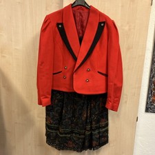 Rose dirndl aus - aus, rot