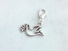 Charms Anhänger *TAUBE Charm Tier Vogel Friedenstaube f. Bettelarmband und Kette