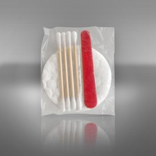 Hotel Kosmetikset Wattepad  Vanity Kit Gesichtsreiniger Reisebedarf - 50 Stk.