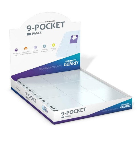 Ultimate guard 100 pocket - ultimate, 9-pocket