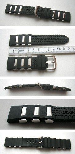 Kautschukuhrenarmband mm - kautschukuhrenarmband,