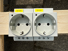 Schaltschrank Steckdosen für  Hutschiene