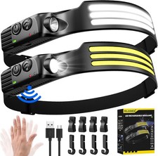 Wiederaufladbare Stirnlampe