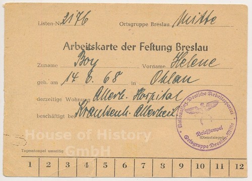 142655 arbeitskarte der - 142655:,