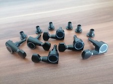 .Fender Squier Contemporary Strat HH Floyd Rose Black Tuners Tuning Strat.