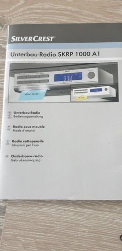 Unterbau radio silver crest - unterbau-radio, "silver