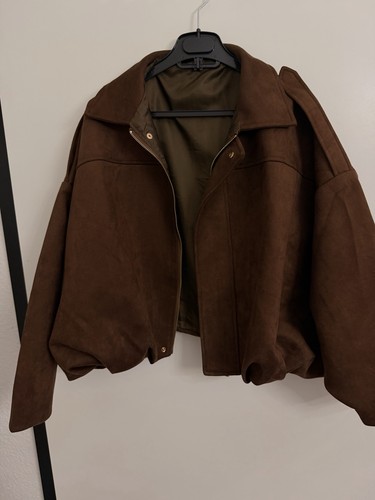 Wildlederjacke wildlederlook - wildlederjacke,