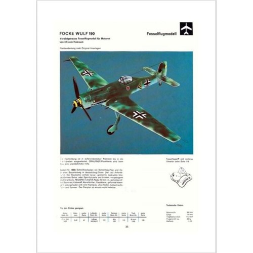 Bauplan focke wulf - bauplan,