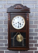 FMS MAUTHE Regulator Wanduhr