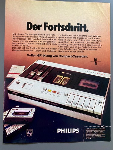 Philips cassetten recorder - philips,