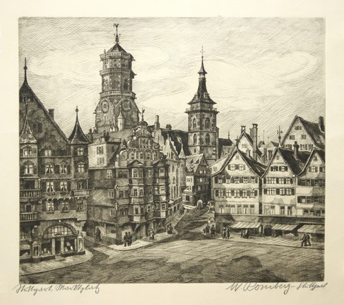 Stuttgart marktplatz original - stuttgart,