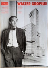 Poster plakat walter gropius - plakat,
