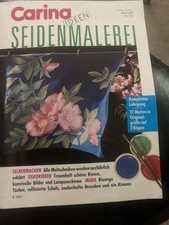 Seidenmalerei, Anleitung, Malen, Anleitungsheft mit Vorlagen