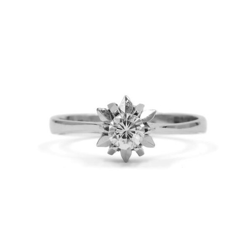 Ring mit diamant brillant - ring,