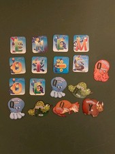 17 Fruchtzwerge-Puzzle-Magnete