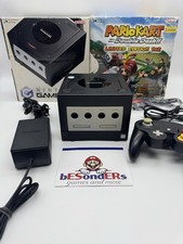 Nintendo - Gamecube - Mario Kart Ovp - Konsole Schwarz + Controller & Kabel