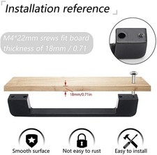 10 Stück Möbelgriff