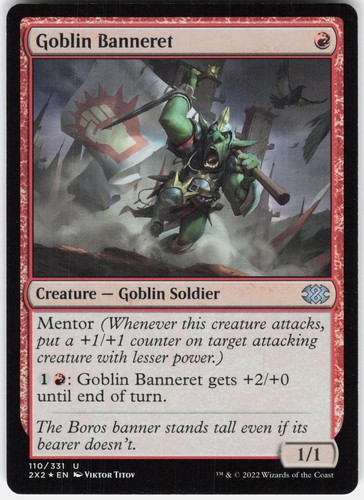Goblin banneret uncommon - goblin,