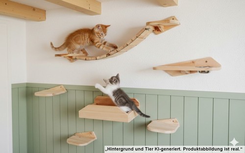 Katzenspielplatz 6teilig