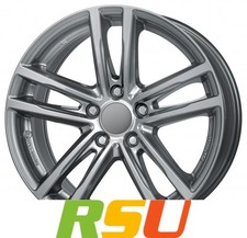 Rial X10 metal-grey 7x18" ET45