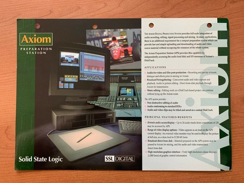 Ssl axiom preparation station - axiom,