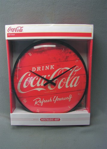 Seltene coca cola wanduhr wall - coca,