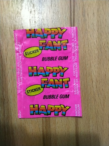 Happy fant kaugummi sticker - fant,