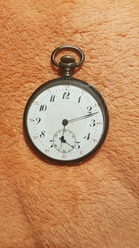 Alte 800 silber taschenuhr - 800,