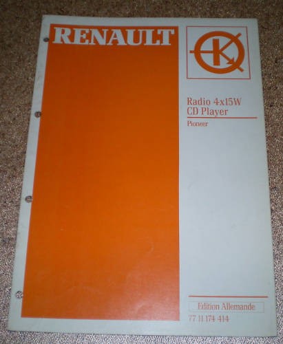 1994 renault car - car, radio