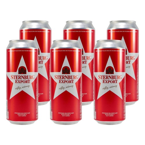 Sternburg export bier - bier, x