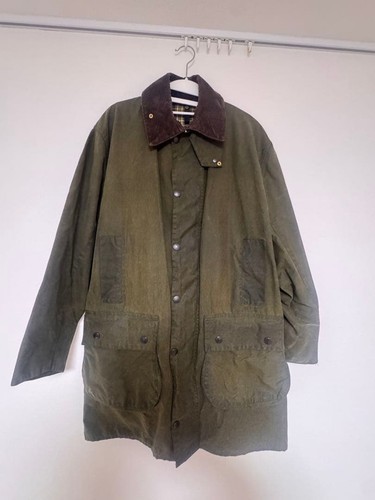 Barbour vintage olive green - barbour,