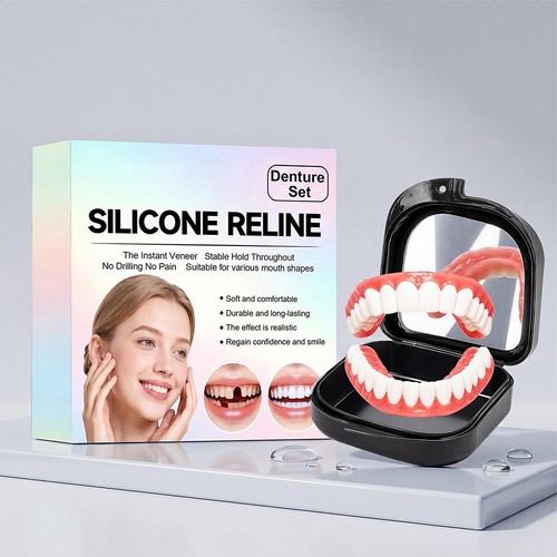 Silikon zahnprothese set - silikon,