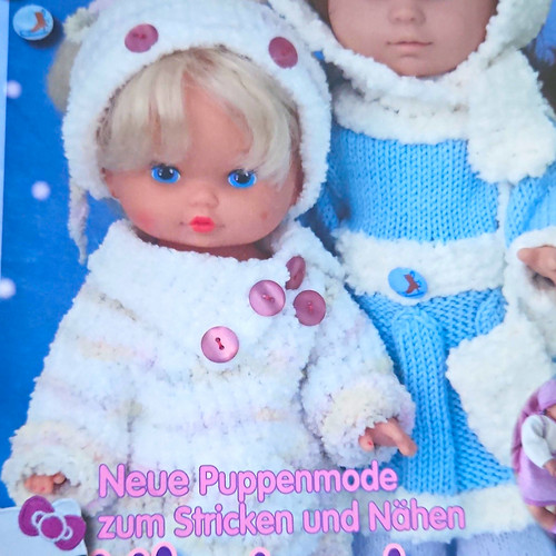 Anleitungsheft puppenmode - anleitungsheft,