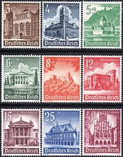 THIRD REICH 1940 Mi. #751-759